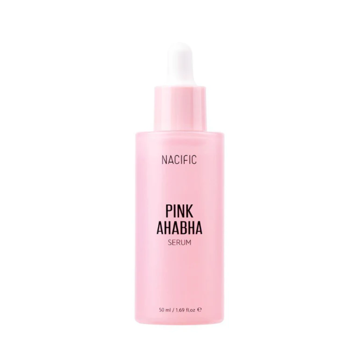 Nacific Pink AHA BHA Serum is een multifunctioneel serum dat exfolieert, de elasticiteit verbetert en hydrateert. AHA en BHA verwijderen op milde wijze dode huidcellen om de celvernieuwing te stimuleren