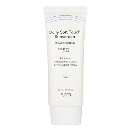 urito Daily Soft Touch Sunscreen is verrijkt met vijf verschillende soorten ceramiden. Zonnebrandcrème bevat verschillende antioxidanten en verzachtende ingrediënten om de huid optimaal te verzorgen. Het Heeft een beschermingsfactor van SPF50+ en PA++++ om een breedspectrum zonbescherming te bieden. 